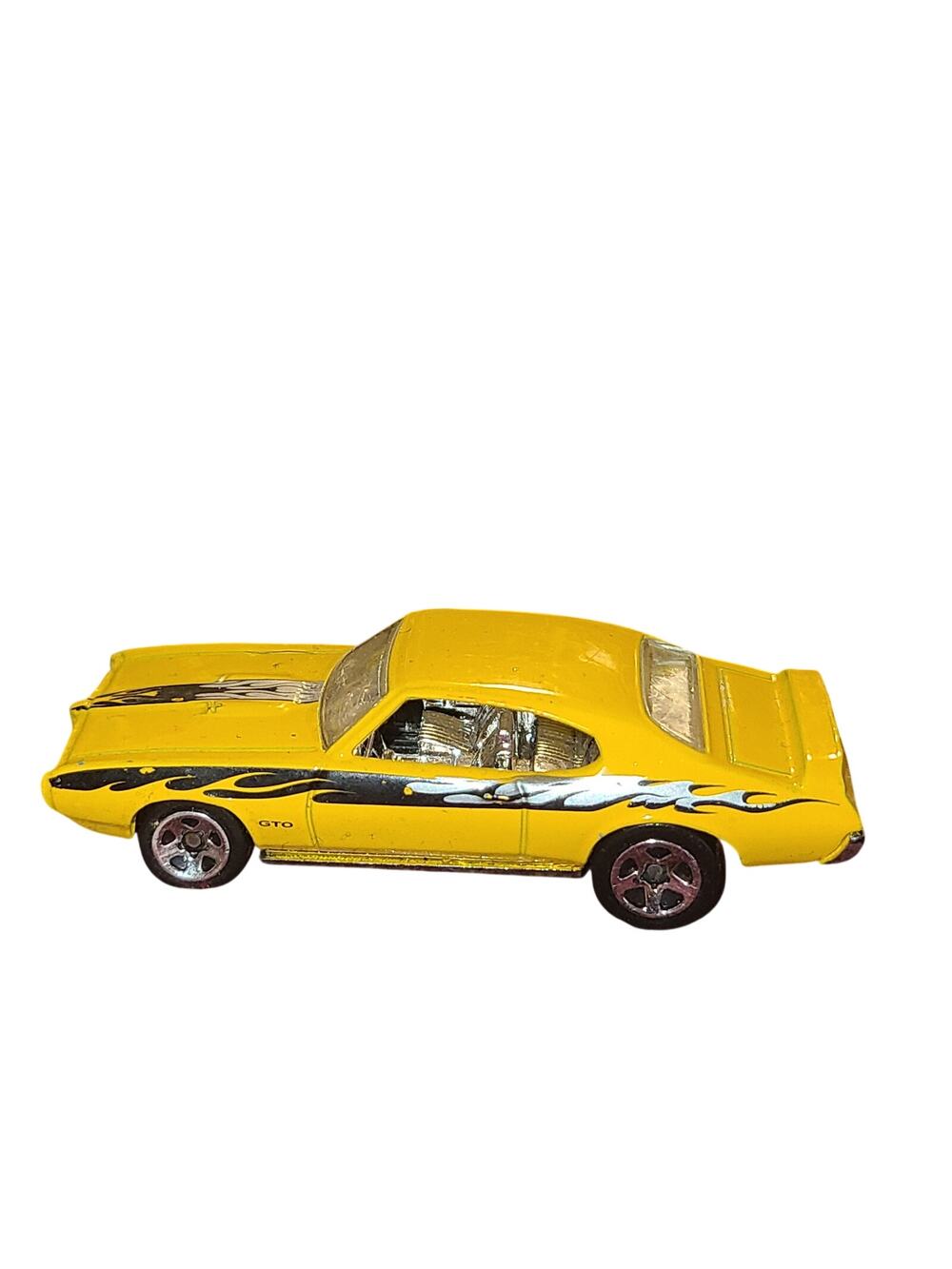 Hot Wheels 2006 Motown Metal 5/5 090 1969 '69 Pontiac GTO YELLOW 5SP